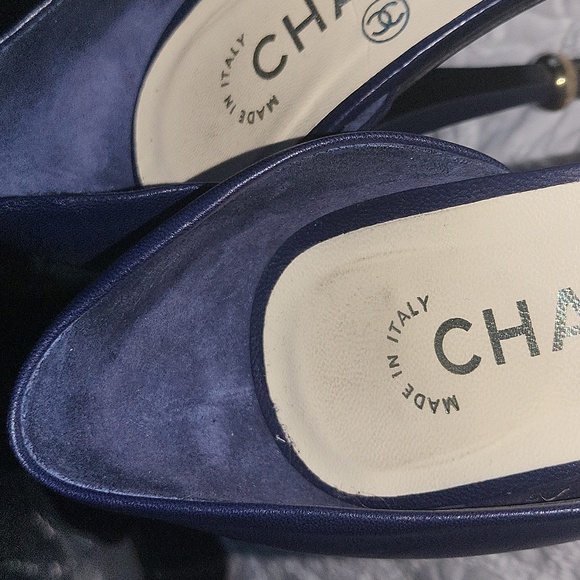 chanel leather heels - Picture 14 of 16